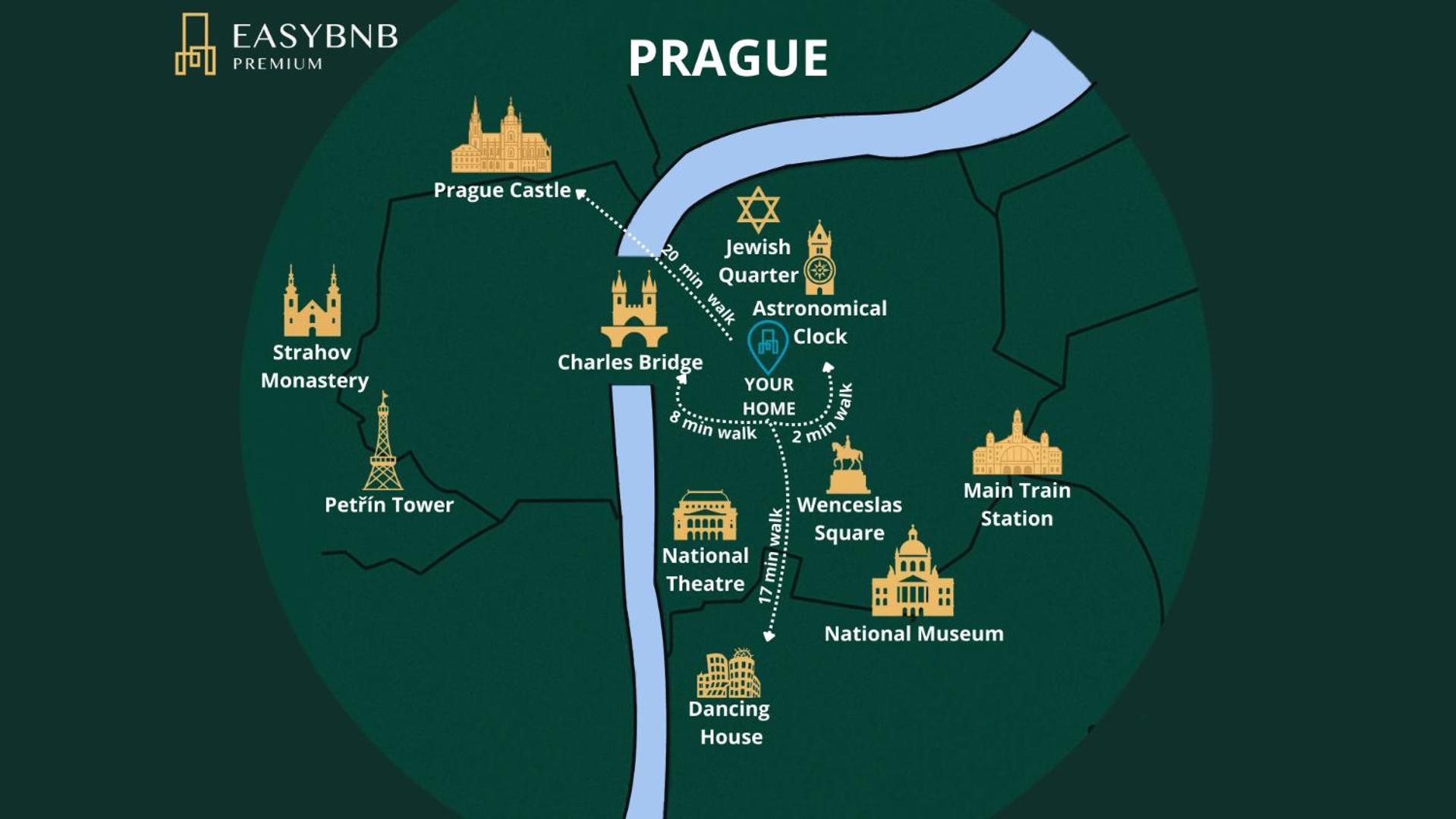 Charming 2Bedroom Old Town Apartment Praga Esterno foto